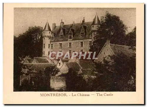 Montresor Cartes postales le chateau