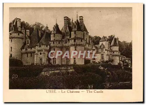 Ussee Cartes postales le chateau