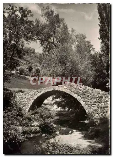 Gorges de la Jonte Moderne Karte Meyrueis Le pont de six liards