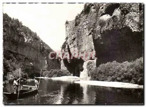 Gorges du Tarn Moderne Karte Promenade en barque dans les detroits