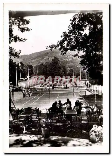 Moderne Karte Ax les Thermes Tennis