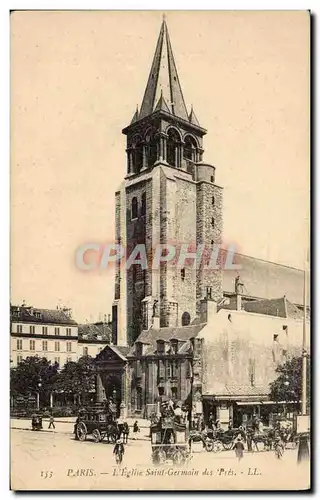 Paris Cartes postales Eglise Saint Gemain des Pres