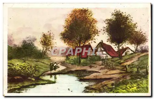 Cartes postales Fantaisie Paysage