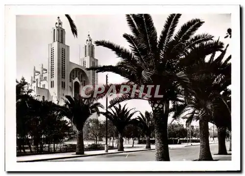 Cartes postales moderne Maroc Casablanca Eglise du sacre Coeur