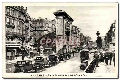 Paris Ansichtskarte AK Porte St Denis