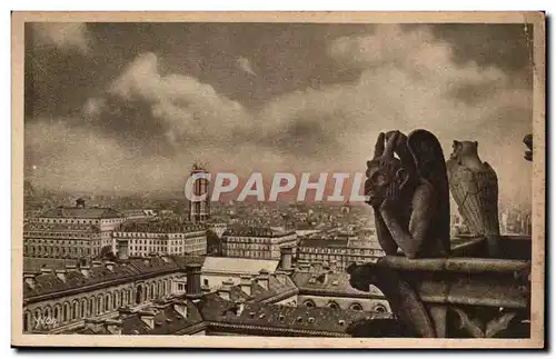 Paris Cartes postales Vue panoramique prise des tours de Notre DAme Cote sud