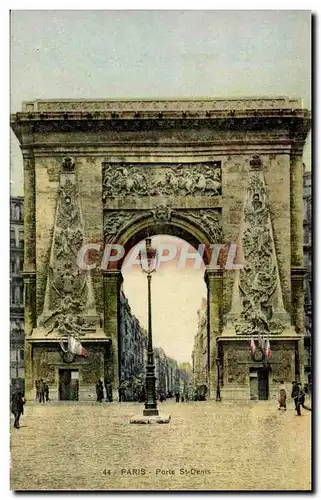 Paris Cartes postales porte St DEnis