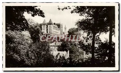 Cartes postales moderne Pau Le chateau vu du parc