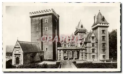 Cartes postales moderne Pau Le chateau Donjon et facade Est