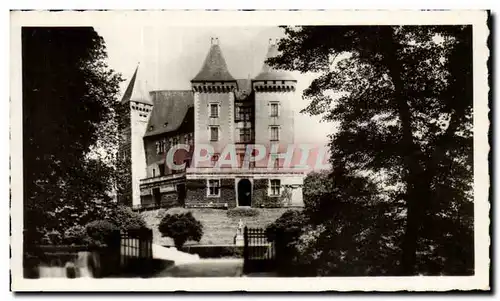 Cartes postales moderne Pau Le chateau vu de la basse plante