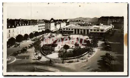 Moderne Karte Pau Vue generale de la place Clemenceau