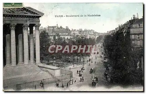 Paris Cartes postales Boulevard de la Madeleine