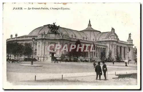 Paris Ansichtskarte AK Le grand palais Champs Elysees