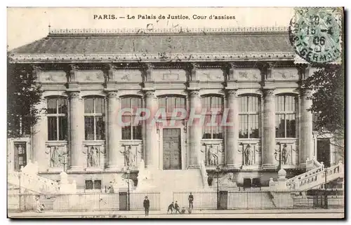 Paris Cartes postales Palais de justice Cour d&#39assises