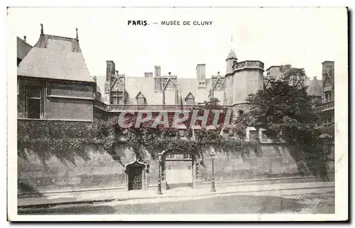 Paris Cartes postales Musee de Cluny