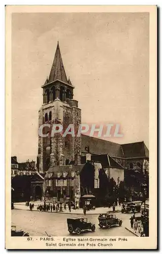 Paris Cartes postales Eglise Saint Germain des Pres