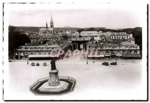 Moderne Karte Nancy La place Stanislas vue de l&#39hotel de ville