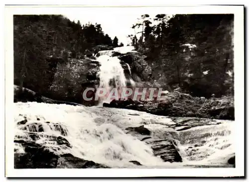 Moderne Karte Cauterets Cascade du pont d&#39Espagne