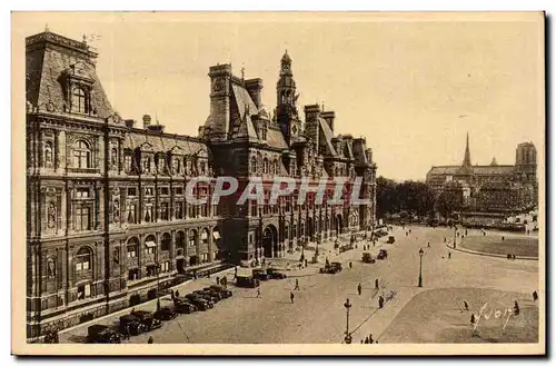 Paris Cartes postales Hotel de ville