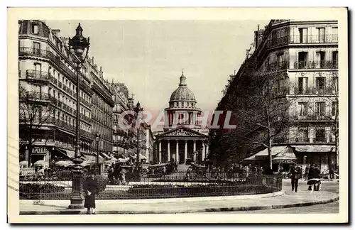 Paris Cartes postales Pantheon et Rue Soufflot