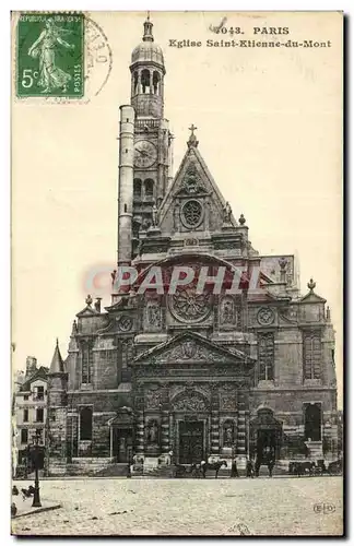 Paris Ansichtskarte AK Eglise St Etienne du Mont