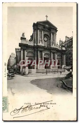 Paris Ansichtskarte AK Eglise Saint Roch