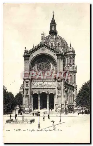 Paris Cartes postales Eglise Saint Augustin