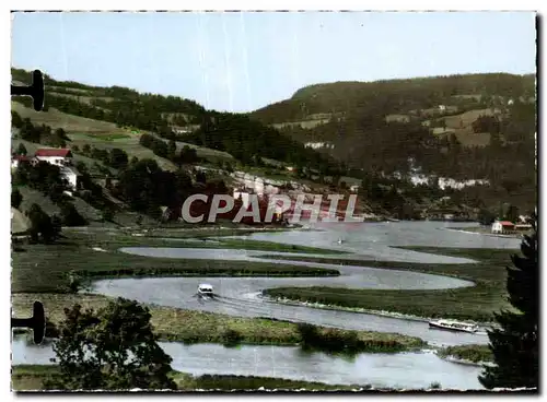 Villers le Lac Cartes postales Les lacets du Doubs a l&#39entree du lac