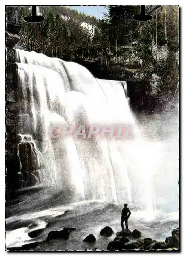 Villers le Lac Cartes postales Frontiere franco suisse Saut du Doubs