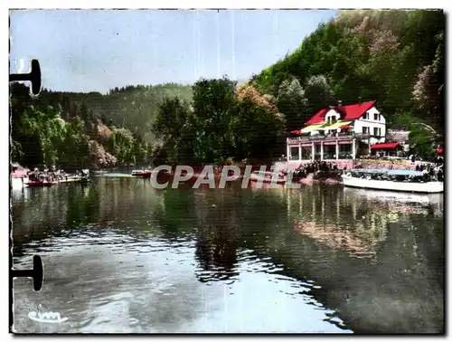 Villers le Lac Ansichtskarte AK Arrivee du Saut du Doubs et hotel de France