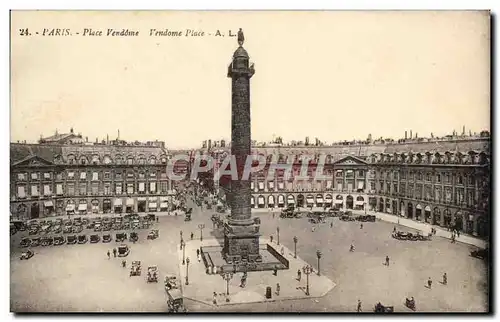 Paris Cartes postales Place Vendome