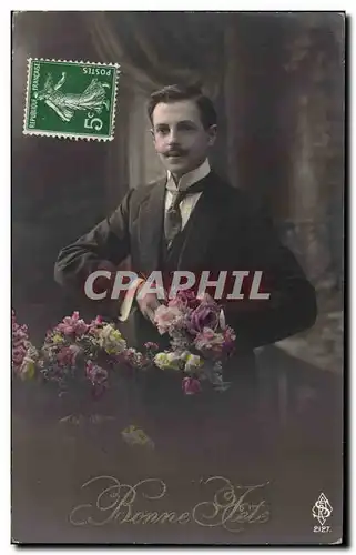 Cartes postales Fantaisie Homme