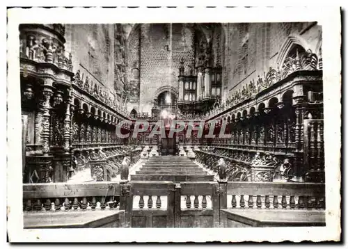 Saint Bertrand de Comminges Ansichtskarte AK Choeur de la cathedrale Les stalles et le buffet d&#39 orgues orgue