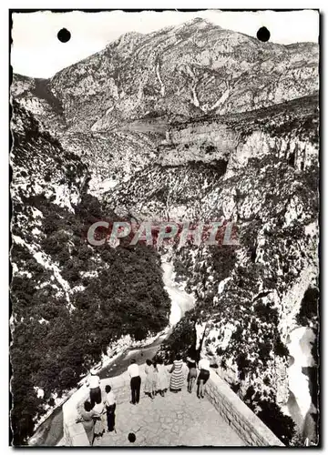 Gorges du Verdon Cartes postales La mescla Confluent du Verdon et de l&#39 Artuby