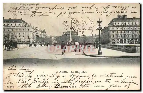 Cartes postales Paris Le Chatelet