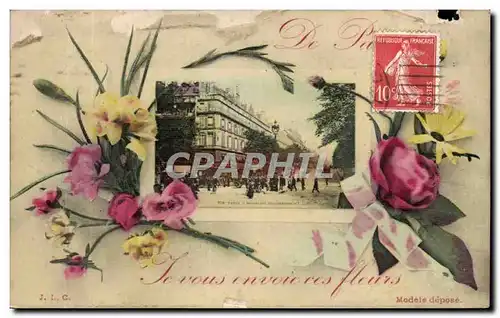 Cartes postales Paris Boulevard Poissonniere