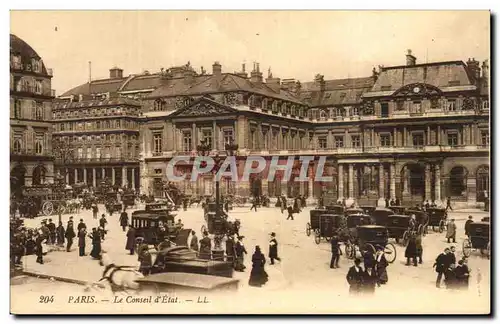 Cartes postales Paris Le conseil d&#39Etat