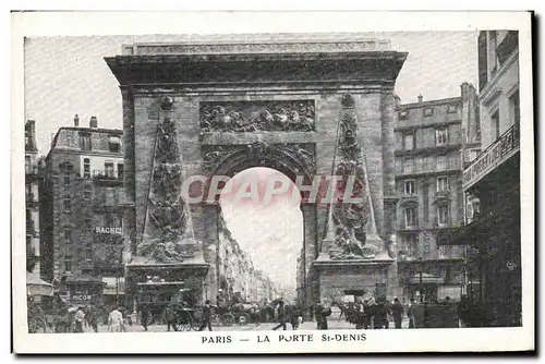 Cartes postales Paris Porte St Denis