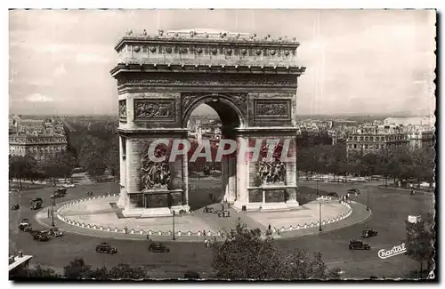 Cartes postales Paris Arc de Triomphe place de l&#39etoile