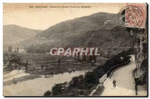 Cartes postales Besacon Vallee du Doubs Route de Quingey