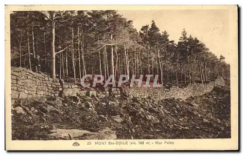 St odilienberg Cartes postales Mont St odile Mur paien