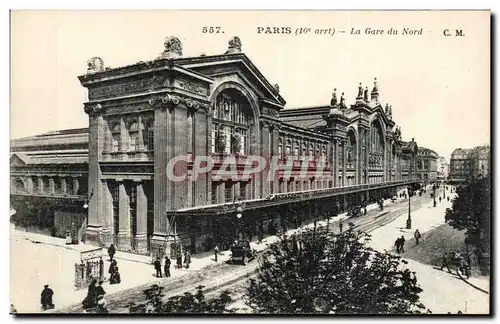 Paris Cartes postales Gare du Nord