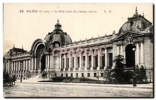 Paris Ansichtskarte AK Le petit palais des Champs Elysees