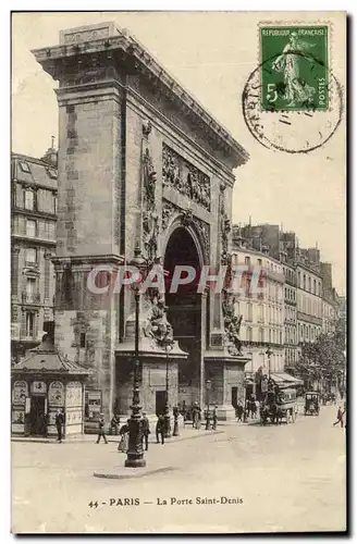 Paris Cartes postales Porte St Denis