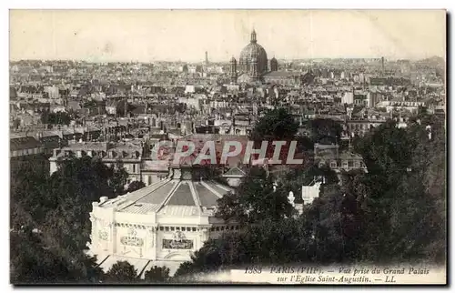 Paris Cartes postales Vue prise du grand palais sur l&#39eglise Saint Augustin