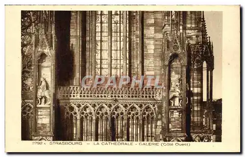 Strasbourg Cartes postales La cathedrale Galerie