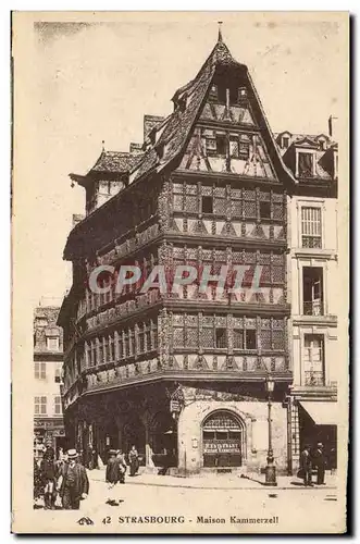 Strasbourg Cartes postales Maison Kammerzell