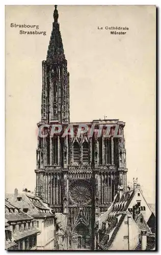 Strasbourg Cartes postales Cathedrale