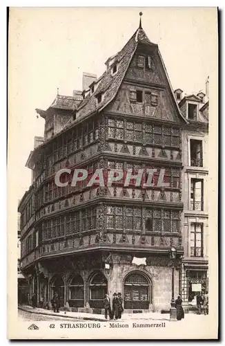 Strasbourg Cartes postales Maison Kammerzelle