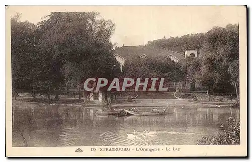 Strasbourg Cartes postales L&#39orangerie Le lac